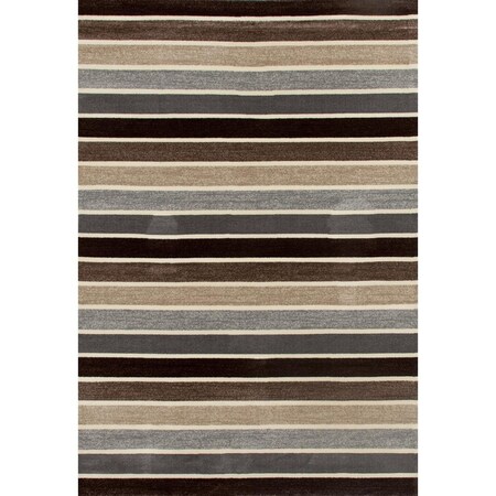 Standalone Troy Collection Mainline Woven Area Rug - Brown - 2 x 4 ft. ST3007930